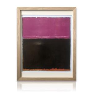 大型　額付　アートパネル　安川敏明　絵画　ブラックフレーム　雑貨　家具　椅子 アートパネル 安川敏明 Toshiaki Tasukawa ミッドセンチュリー 室内