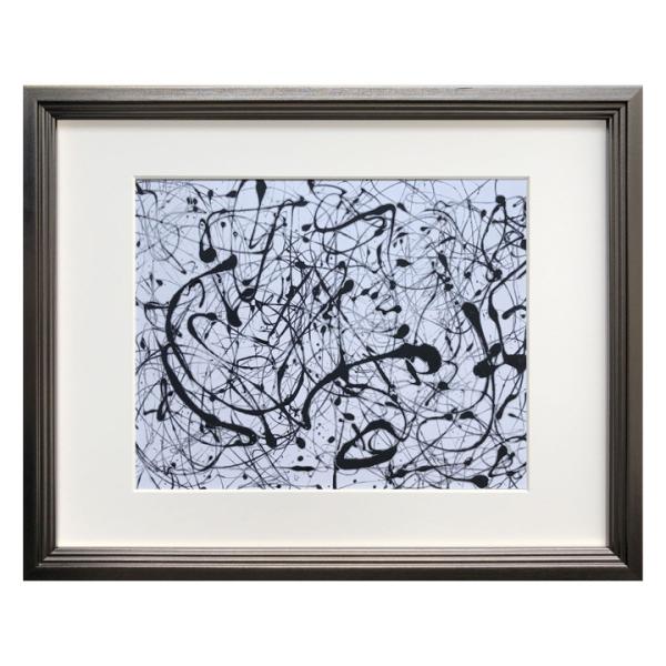 アートパネル Jackson Pollock ジャクソン・ポロック Number 14: Gray ...