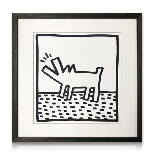 アートパネル Keith Haring キース・ヘリング Untitled, (barking do...