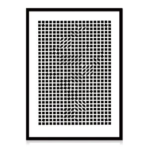 アートパネル Victor Vasarely ヴィクトル・ヴァザルリ Tinko,1955 モダン 玄関 フレーム おしゃれ 絵画 額入り インテリア ssx｜ikikagu