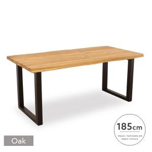 ダイニングテーブル 幅150cm 単品 無垢 一枚板風 木製 バーチ材
