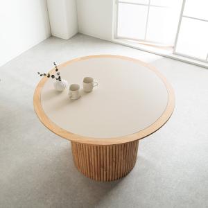 セラミック ダイニングテーブル 丸テーブル 4...の詳細画像2