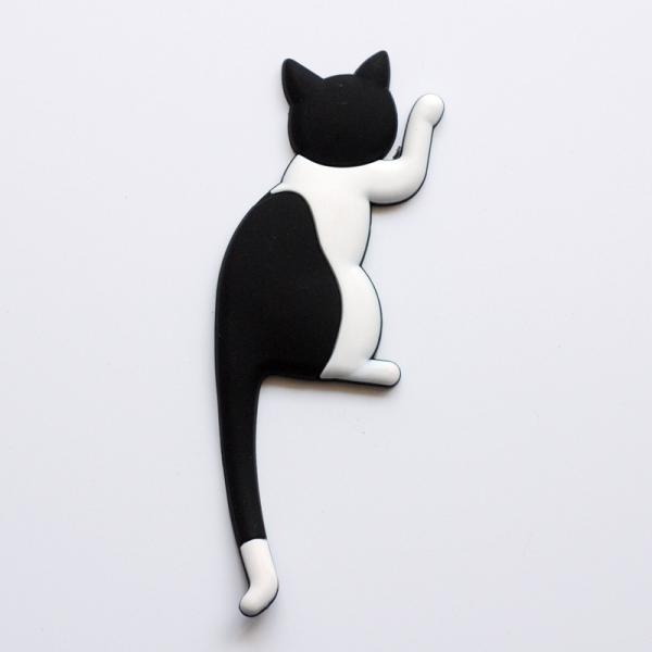 マグネットフック キーフック 磁石 猫 7タイプ 掲示板 ホワイトボード 冷蔵庫 玄関 小物 かわい...