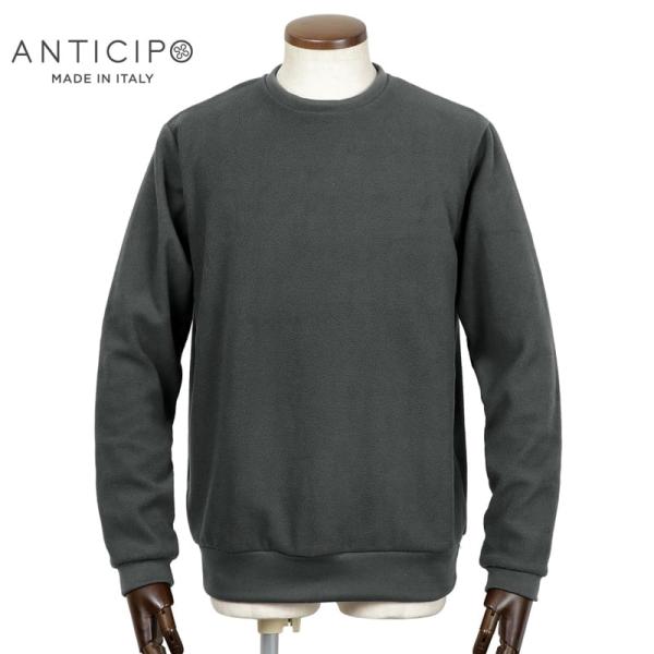 アンティーチポ ANTICIPO ／ ポリエステルボアフリース長袖クルーネックカットソー「NEBBI...