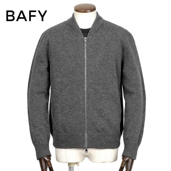 【SALE】バフィー BAFY ／ 25-26AW ジーロンウール7ゲージニットボンバージャケット「...