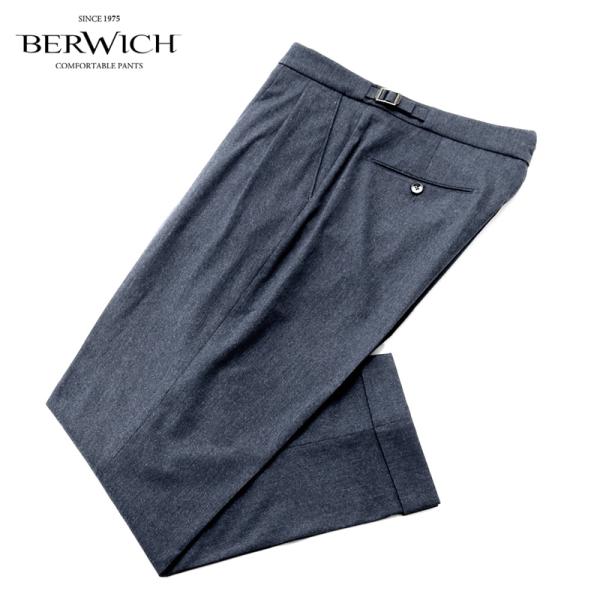 ベルウィッチ BERWICH／ 26-27AW ストレッチテクノフランネルサイドアジャスターパンツ「...