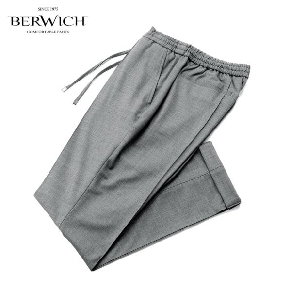 ベルウィッチ BERWICH／ 26-27AW 干場義雅別注ストレッチテクノウール永久クリースドロー...