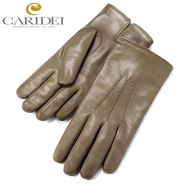 カリデイ CARIDEI ／ カシミヤライニングラムナッパレザーグローブ「89」（FANGO CHI...