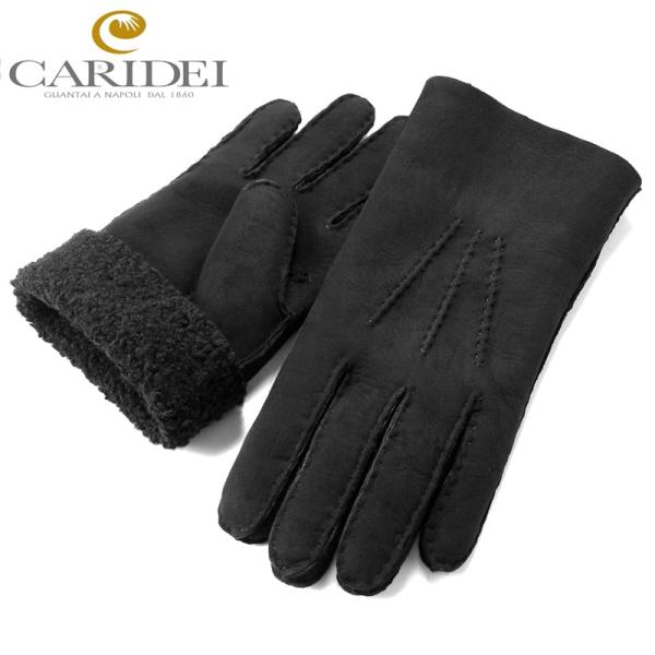 カリデイ CARIDEI ／ Nichols社ベビームートングローブ「64/06」（BLACK／ブラ...