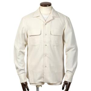 AURALEE（オーラリー） メンズ 長袖シャツ QUILTED LIGHT SILK COTTON