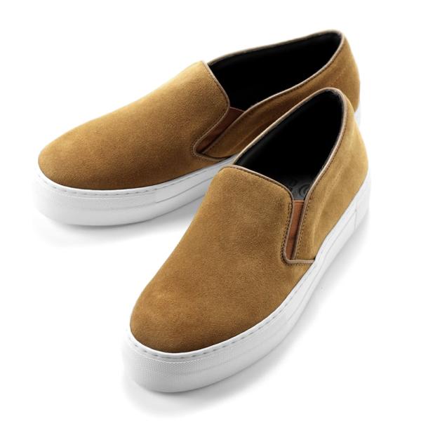 ペリーコサニー PELLICO SUNNY ／ カーフスエードダブルソールスリッポンスニーカー「M0...