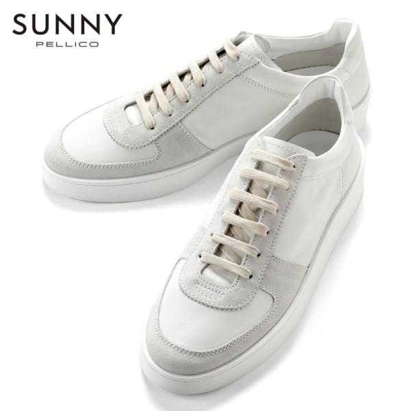 ペリーコサニー PELLICO SUNNY ／ ゴートレザーレースアップドレススニーカー「M009」...