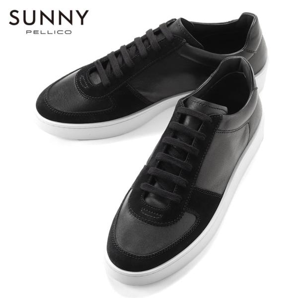 ペリーコサニー PELLICO SUNNY ／ ゴートレザーレースアップドレススニーカー「M009」...