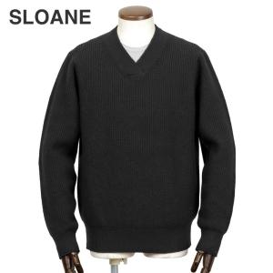 SLOANE スローン 3G天竺アルパカxウール Vネックカーディガン SLOANE スローン 3G天竺アルパカxウール Vネックカーディガン SL10W