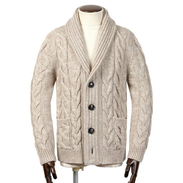 セッテフィーリ カシミア Settefili Cashmere ／ ウールカシミヤ3ゲージケーブル編...