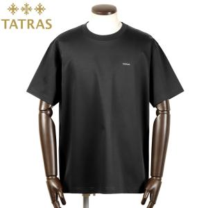 golfickers タトラス　adress他　半袖モックネック Mサイズ TATRAS Tシャツ NUNKI 半袖 コットン ロゴT MTAT25S8193-M