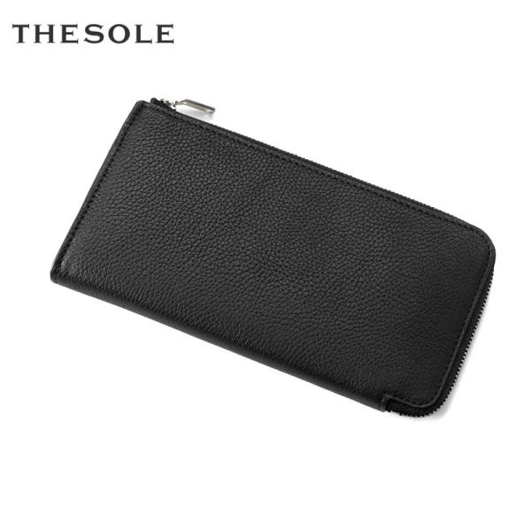 ザソール THE SOLE ／ トリヨンモーリスレザーL字ジップロングウォレット「LWL-TM」（ブ...