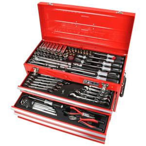 藤原産業 SK11 整備工具セット レッド(赤色) 133点 SST-16133RE 各種