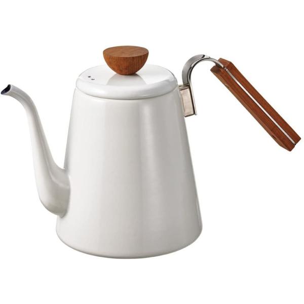 HARIO ボナ・琺瑯ドリップケトル BDK-80-W ハリオ HNM