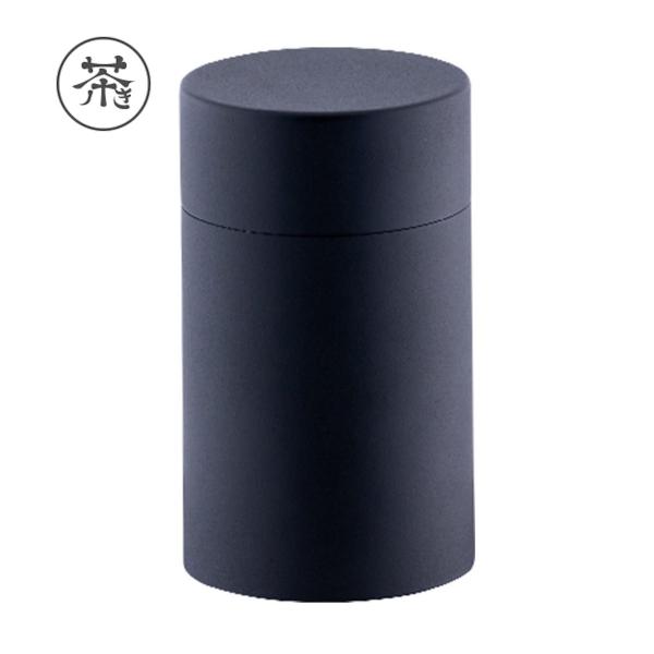 宮崎製作所 茶き くろいろ茶筒（大） CHA-10