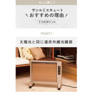 パネルヒーター 遠赤外線 サンルミエ サンルミ...の詳細画像4