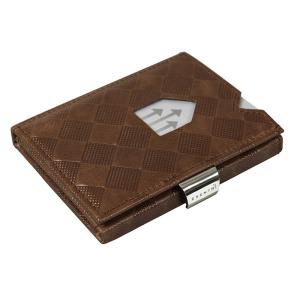 EXENTRI WALLET (エキセントリ ウォレット)サンド 本革 三つ折り財布