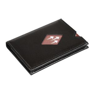 EXENTRI WALLET (エキセントリ ウォレット)カイマンブラック 本革 三