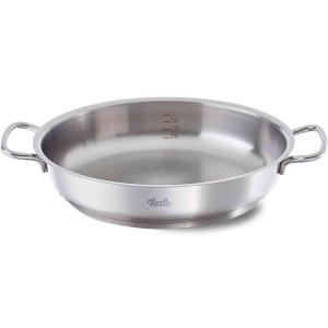 Fissler　両手鍋 サーブパン シルバー 28cm ステンレス ガス火/IH対応 ドイツ製 084-358-28-100　フィスラー｜ikitselect