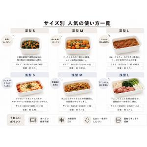 野田琺瑯 レクタングル浅型 シール蓋付 WRA...の詳細画像5