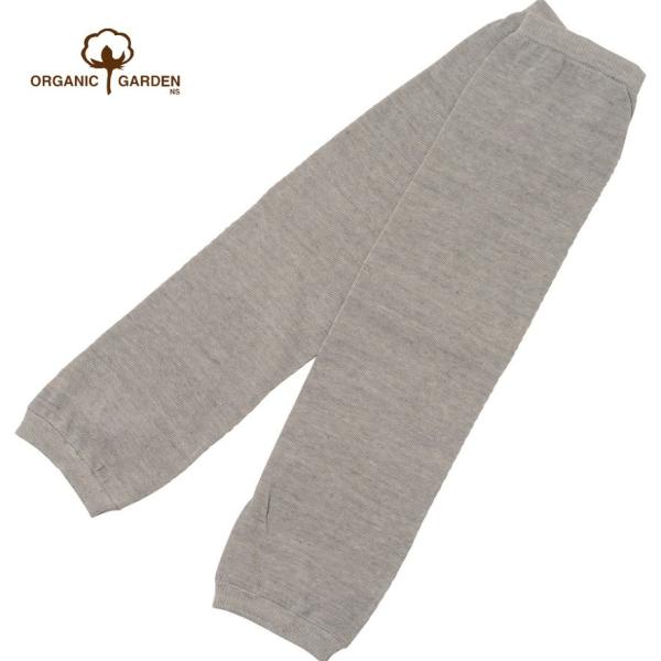 オーガニックガーデン 薄手だから一年中使えます　やわらかレッグウォーマー（約48cm）　オーガニック...