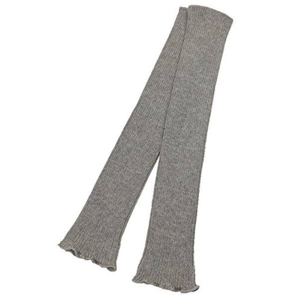 オーガニックガーデン ヤクリブウォーマー 32cm丈 スーピマ綿 8-0811-9919 ns883...