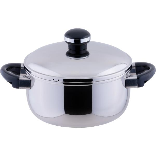 送料無料 宮崎製作所 オブジェ 両手鍋 20cm ソースポット 日本製 IH対応 軽量 OJ-6 H...