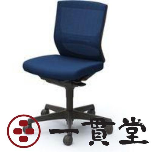 C431JS FHB4 |オカムラ エスクードメッシュローバック肘なし ダークブルー(メーカー直送)