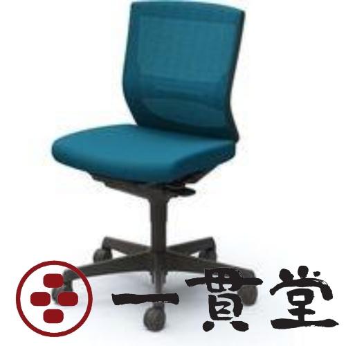 C431JS FHB5 |オカムラ エスクードメッシュローバック肘なし ターコイズブルー(メーカー直...