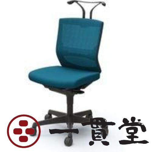 C432JS FHB5 |オカムラ エスクードメッシュローバック肘なし ターコイズブルー(メーカー直...