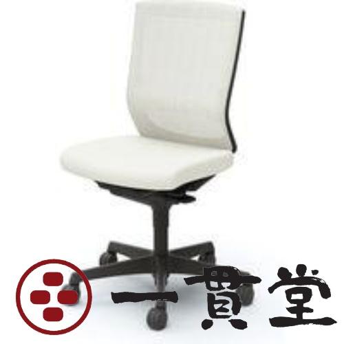 C437JS FHB3 |オカムラ エスクードメッシュチェア肘なし ホワイト(メーカー直送)