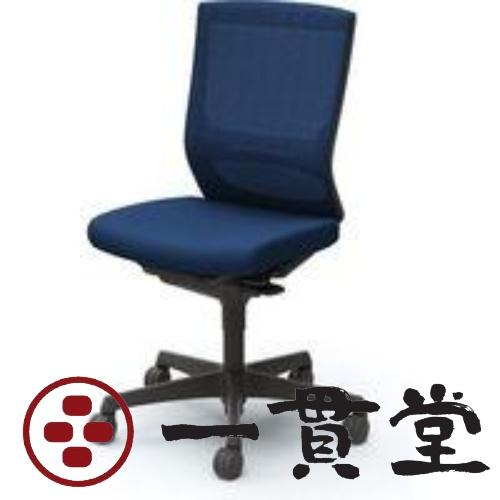 C437JS FHB4 |オカムラ エスクードメッシュチェア肘なし ダークブルー(メーカー直送)