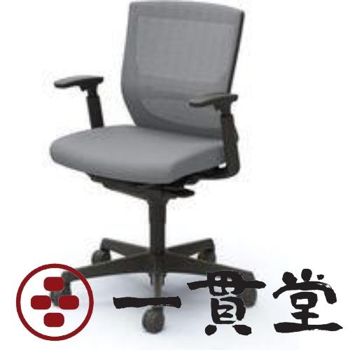 C491JS FHB9 |オカムラ エスクードメッシュローバック可動肘 グレー(メーカー直送)