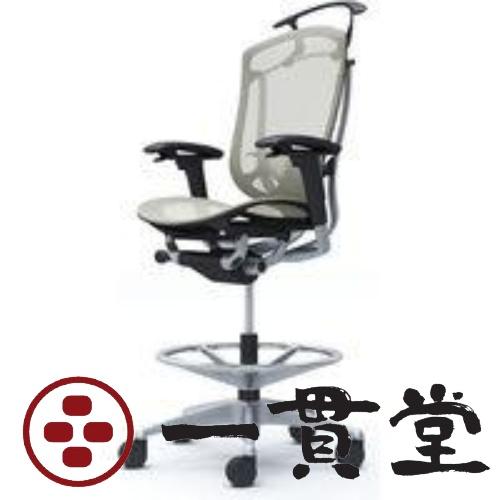 CC82JS FPG2 オカムラ コンテッサ セコンダ 可動肘 座メッシュ ホワイト 1脚(メーカー...