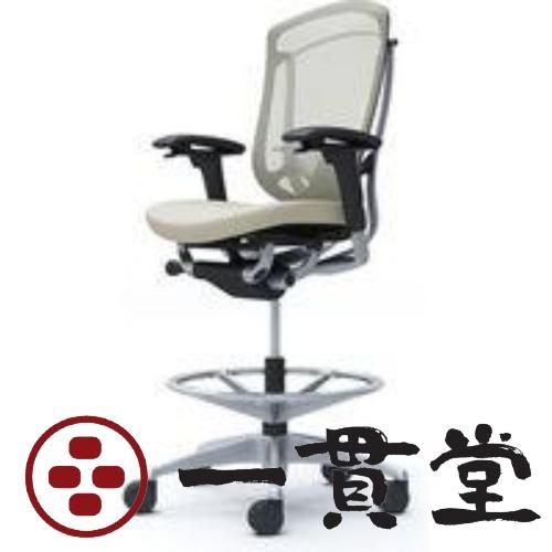 CC83JS FPC2 オカムラ コンテッサ セコンダ 可動肘 座クッション ホワイト 1脚(メーカ...