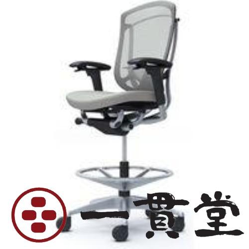 CC83JS FPC3 オカムラ コンテッサ セコンダ 可動肘 座クッション ライトグレー 1脚(メ...