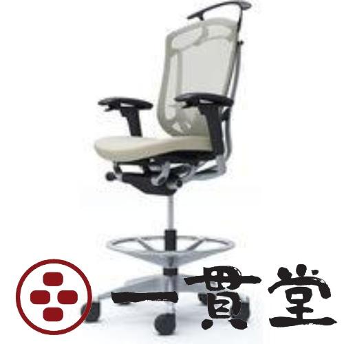 CC84JS FPC2 オカムラ コンテッサ セコンダ 可動肘 座クッション ホワイト 1脚(メーカ...