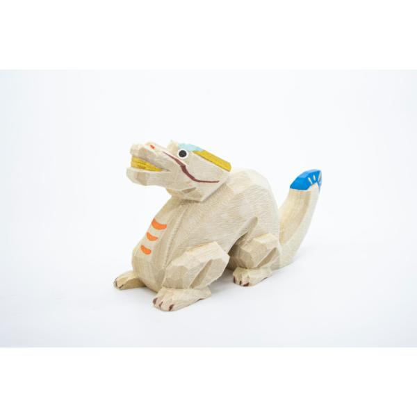 2024干支置物「辰」(たつ)大サイズ/奈良一刀彫/楠/人形 /タツ/たつ/辰