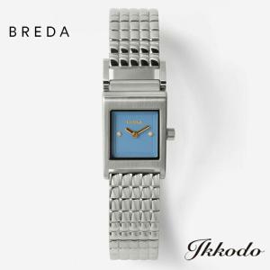 BREDA ブレダ REVEL レヴェル クォーツ ステンレススチールケース＆ブレス 18mm 3気...