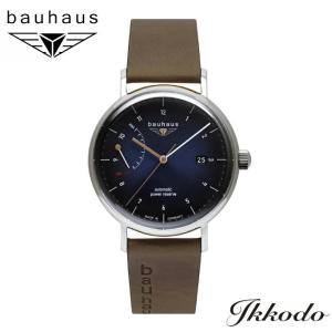 bauhaus バウハウス 自動巻き  パワーリザーブインジゲーター メンズ ウォッチ 腕時計 男性 紳士 日本国内正規品 2年保証 2160-3AT