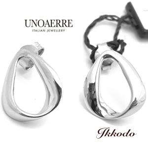 UNOAERRE ウノアエレ K18ホワイトゴールド ピアス 正規品 29477