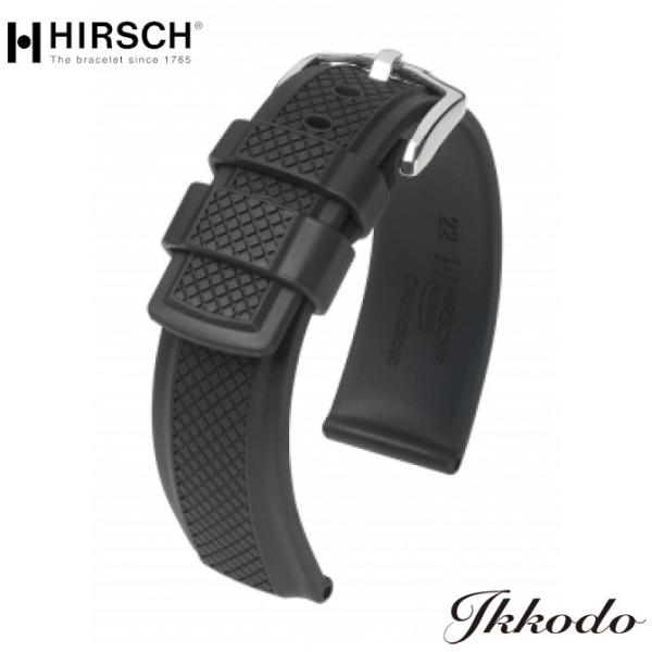 ヒルシュ HIRSCH ACCENT アクセント プレミアムカウチューク(天然ゴム) 時計ベルト 4...