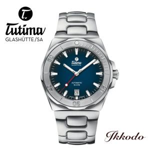 チュチマ Tutima Glashutte/SA  M2 セブンシーズS 50気圧防水 40mm 正規品 オーナーズクラブ登録3年保証 メンズ腕時計 6156-04｜ikkodo-online