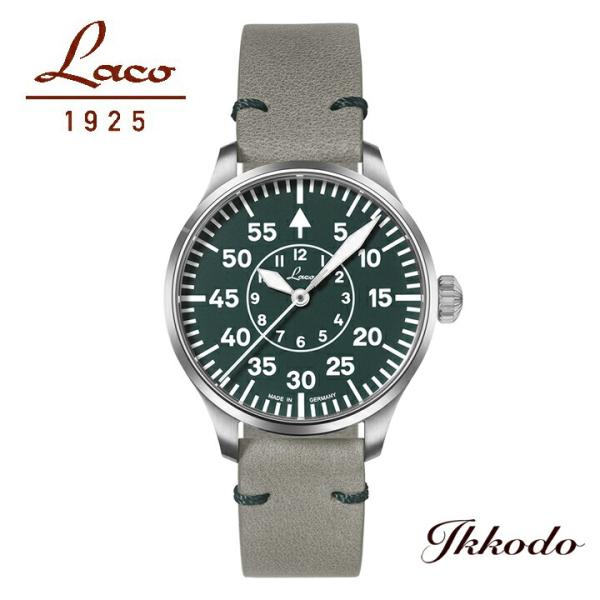 世界限定250本 Laco ラコ Aachen39 Grun アーヘン39 グリュン 自動巻き 60...