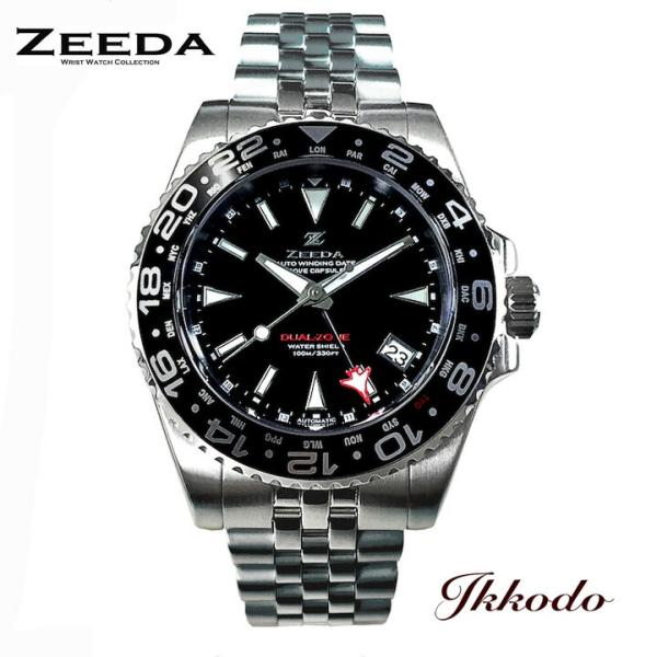 ボーナスストア＋10% ジーダ ZEEDA デュアルゾーン DUAL-ZONE 自動巻き 40mm ...